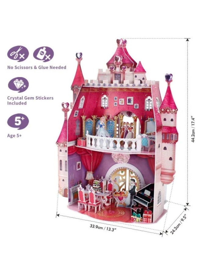 CubicFun Princess Birthday Party 3D Puzzle, 95 Pieces - Image 4