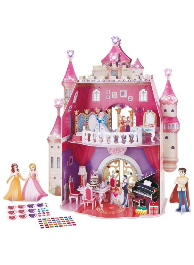 CubicFun Princess Birthday Party 3D Puzzle, 95 Pieces - Image 1