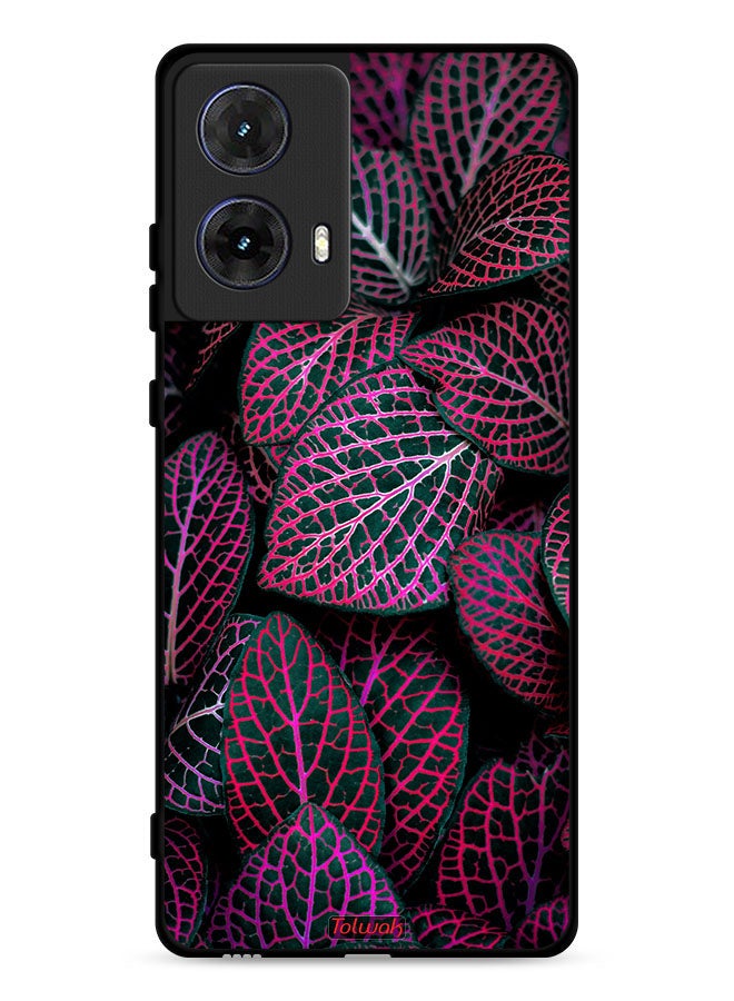 Tolwak Motorola Moto G85 5G Protective Case Cover Salja Leaves - Image 1