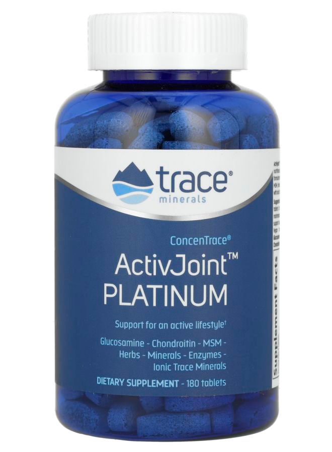 TRACE Concentrace ActivJoint Platinum 180 Tablets