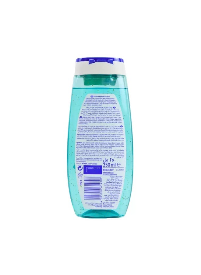 Nivea Frangipani and Oil Fresh Shower with Vitamins Shower Gel- 250ml - Image 2