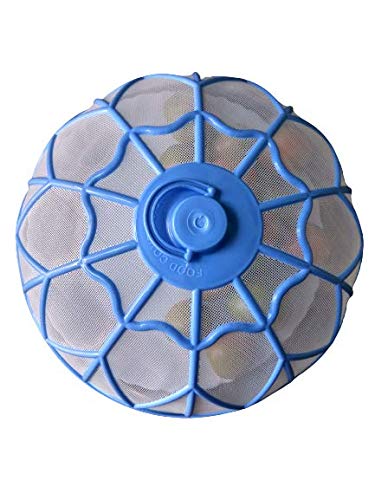 Babbu Babbu Food Dome Round Plastic Net 1275 Inch Food Cover Kitchen Table Flies Mosquitoes Insect Proof Dining Tables Covers Rice Vegetable Covers for Anti Fly Mosquito Mesh Light Blue  - Image 1