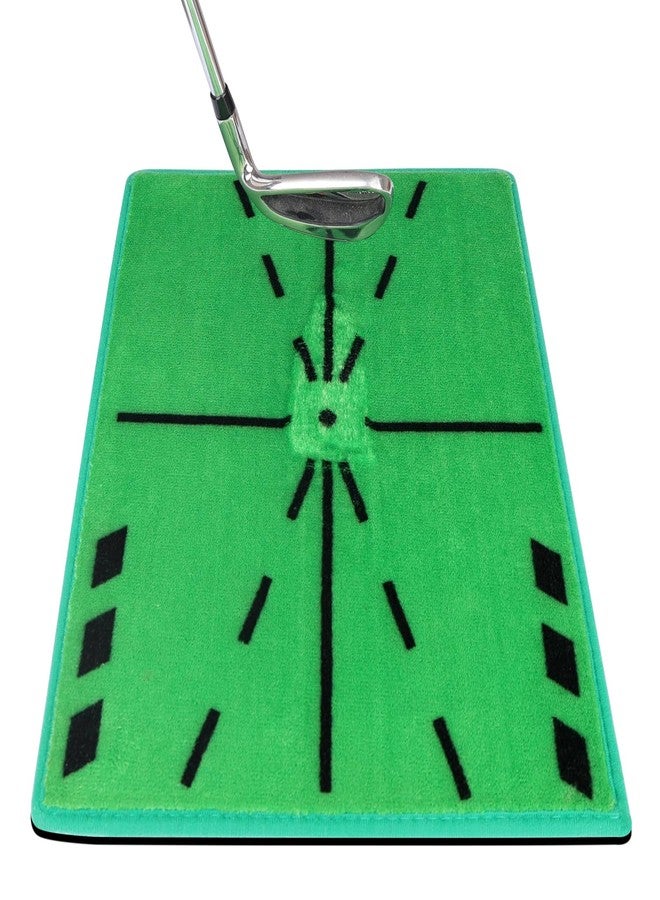BIRDIEBLAST Professional Path Feedback Golf Hitting Mat, Improve Swing Accuracy Golf Mat, Professional Golf Practice Mat for Indoor and Outdoor Training - Image 1