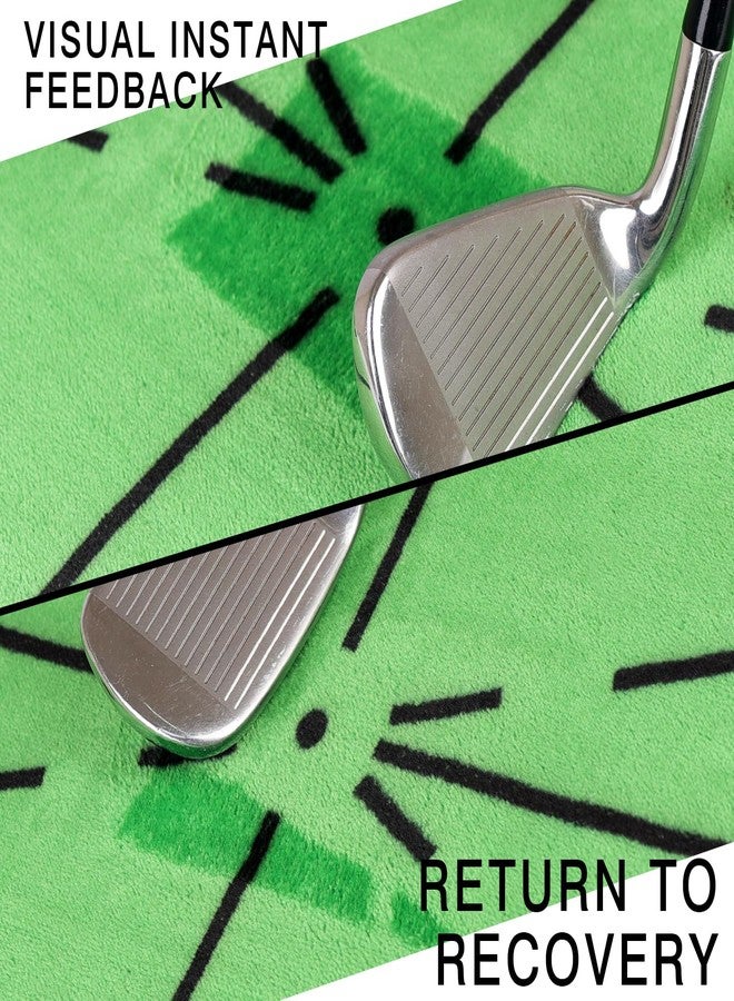 BIRDIEBLAST Professional Path Feedback Golf Hitting Mat, Improve Swing Accuracy Golf Mat, Professional Golf Practice Mat for Indoor and Outdoor Training - Image 4