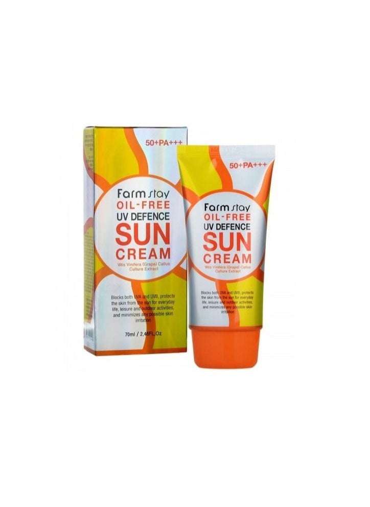 Farm Stay - Farm Stay Oil Free UV Defence Sun Cream 70ml - Image 1