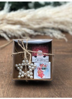 Masalsı Concept Fairytale Concept Mini New Year Gift Box New Year Special Printed 2 Pieces Madlen and Pearl Keychain  - Image 4