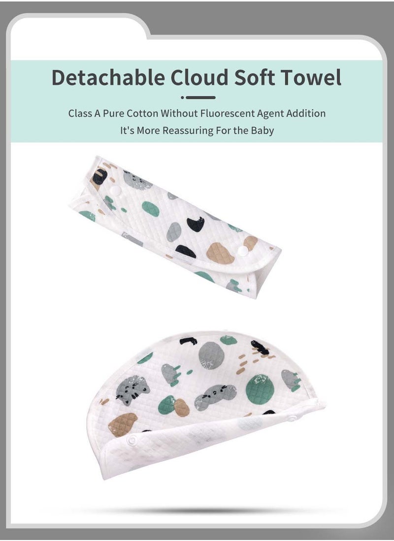 Baby Carrier with Hip Seat, Pure Cotton Breathable Baby Backpack Waist Stool, Light and Easy to Go Out with Detachable Straps & Bibs, Ergonomic Design, Labor-Saving and No Back Pain, Suitable for Babies 0-36 Months, Fresh Green - pzsku/Z8E65FE34E644DBAD3D97Z/45/_/1714466390/d3b5b862-50ed-49db-a24d-19cd84a41a09
