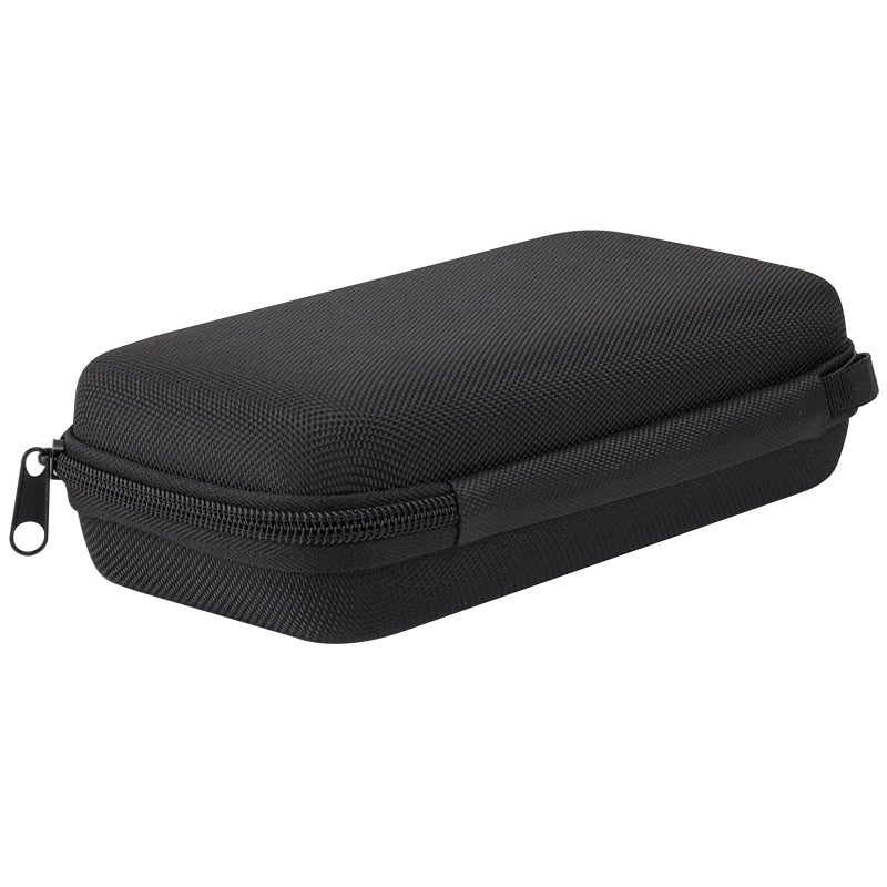 Neehows Universal Portable Hard EVA Carrying Case for Power Bank External Hard Drive Cell Phone USB Charging Cable Cord, Shockproof Protective Electronic Organizer Zipper Enclosure -Black - Image 1