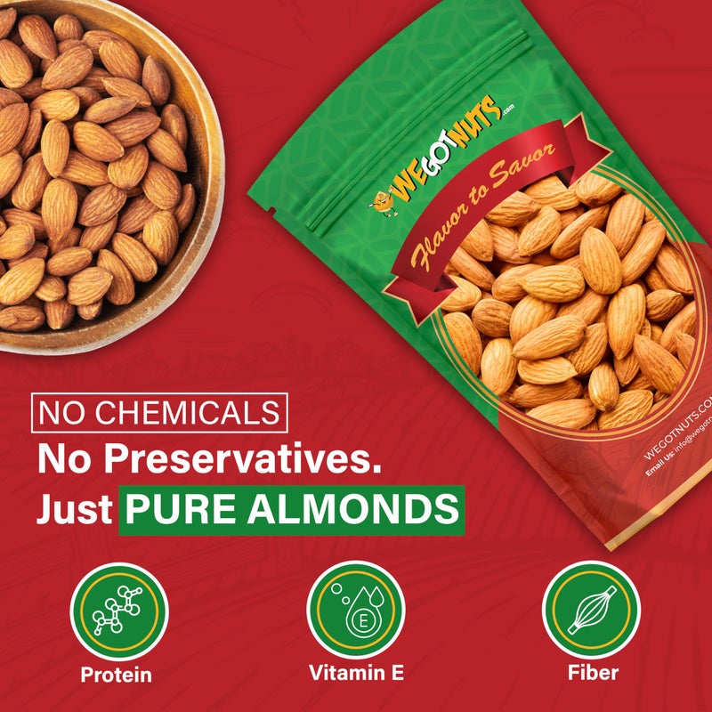 We Got Nuts Jumbo California Almonds 64oz (4 Pounds) (Whole, Naturel, Non Gmo, Shelled, Unsalted) - Image 3