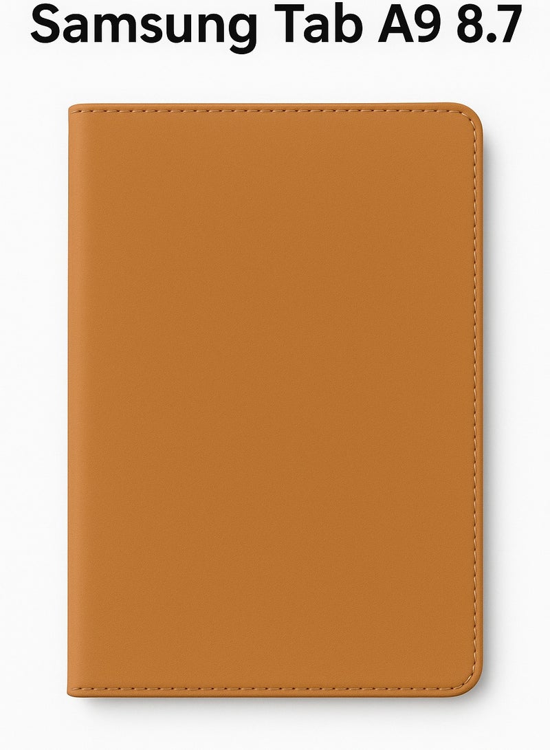 Full Protective Case for Samsung Tab A9 8.7 – Elegant and Practical Design with Foldable Stand Function - Image 2