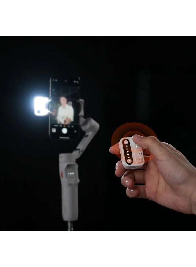 هوهم iSteady V3 Smartphone Stabilizer - 3-Axis Gimbal Stabilizer, Magnetic AI Tracker, Removable Controller, Extended Rod and Built-in Tripod Foldable for Live Streaming, Vlog - Image 4