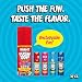 Push Pop Giant Candy Lollipop Container 10 Ct Individually Wrapped in Assorted Fruity Flavors Full Size Fun Hard Candy For Party Favors Birthday Parties Goodie Bags Fun Gifts for Kids - Image 4