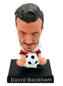 David Beckham Bobble Head, Car decoration Nodding OrnaMen's, beautiful Footballer Bobblehead Toy for Car, Creative Dashboard Crafts David Beckham Lover Gift for Car Vehicle Desk Tabletop Office decor