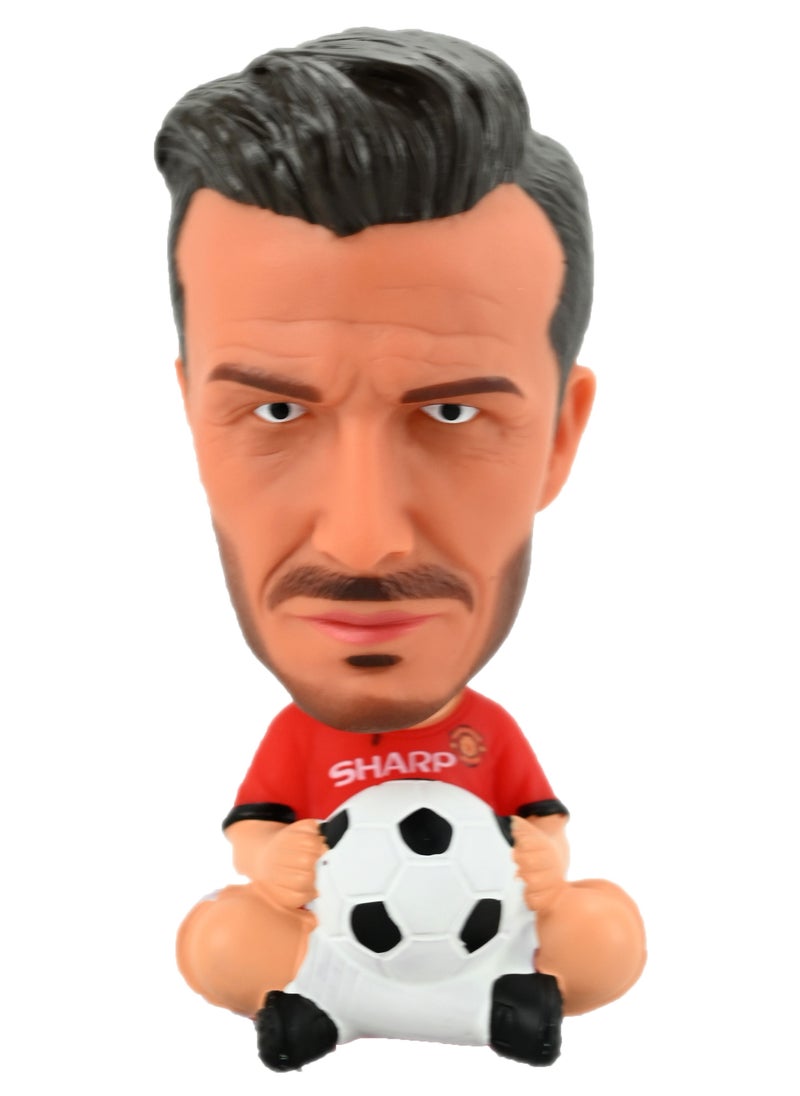 Generic - David Beckham Bobble Head, Car decoration Nodding OrnaMen's, beautiful Footballer Bobblehead Toy for Car, Creative Dashboard Crafts David Beckham Lover Gift for Car Vehicle Desk Tabletop Office decor - Image 1