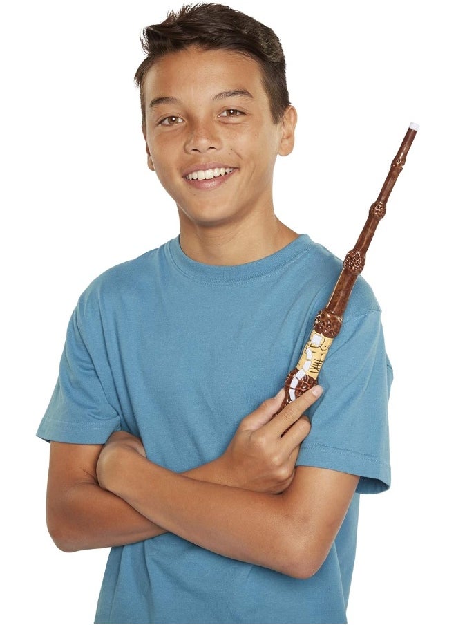 Jakks Pacific - Harry Potter, Albus Dumbledore's Wizard Training Wand - 11 SPELLS TO CAST! - Image 1