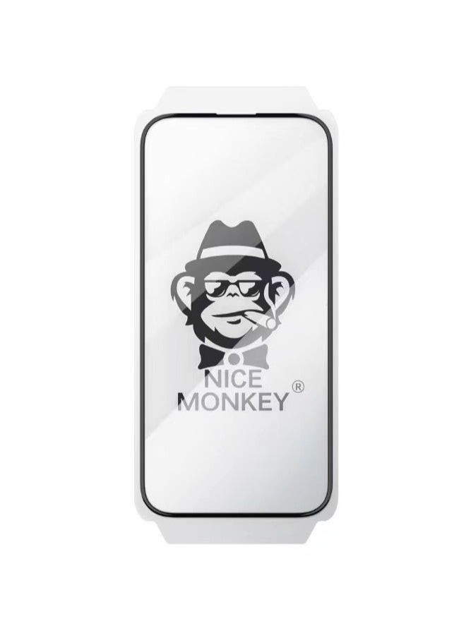 NICE MONKEY 16 Pro Max Premium High-Quality Screen Protector for iPhone 16 Pro Max – Ultra-Clear, Scratch-Resistant, Tempered Glass Shield with Edge-to-Edge Protection  - Image 1