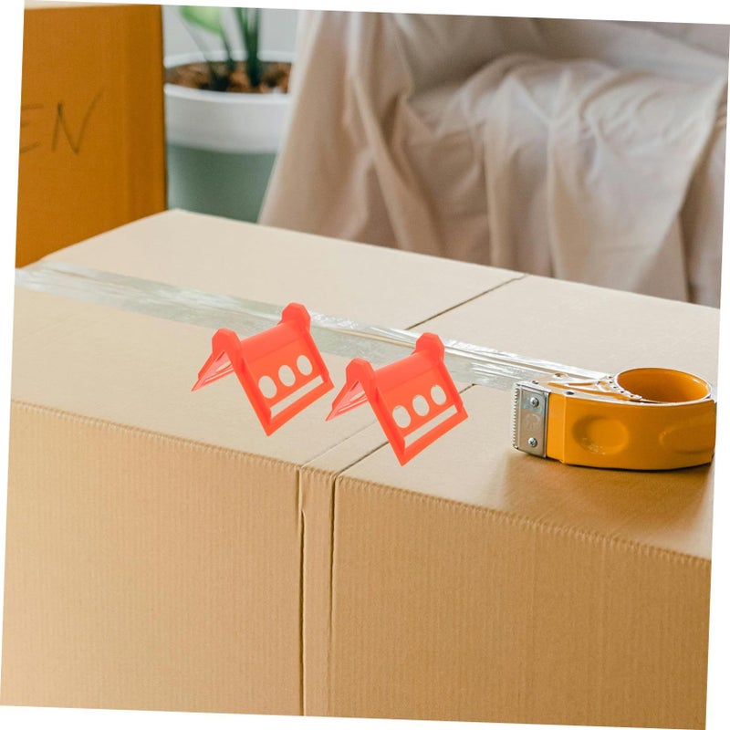 Zerodeko 10 Pcs Heavy Duty Plastic Corner Guards Orange for Securing Loads Trucks and Trailers - Image 5