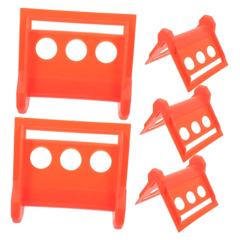 Zerodeko 10 Pcs Heavy Duty Plastic Corner Guards Orange for Securing Loads Trucks and Trailers - Image 2