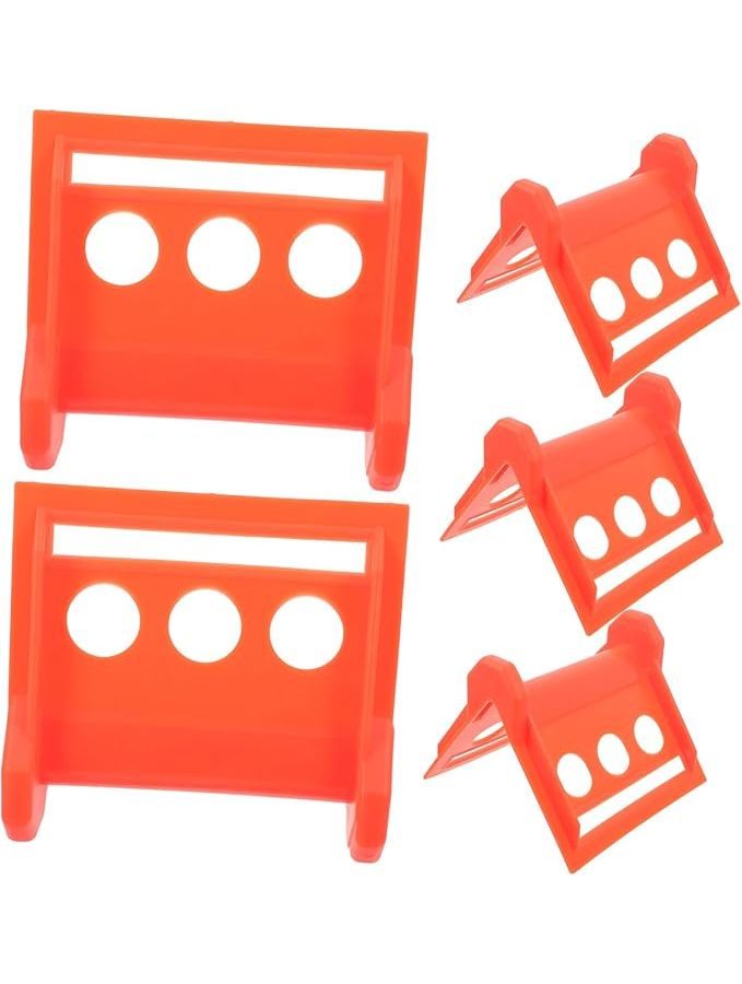 Zerodeko 10 Pcs Heavy Duty Plastic Corner Guards Orange for Securing Loads Trucks and Trailers - Image 1