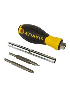 Stanley Stanley STHT68012-8 6 Way Quick Change Screwdriver (Slotted 1/4'', 3/16'', PH1, PH2. Nut Driver 1/4'', 5/16'')  - Image 3