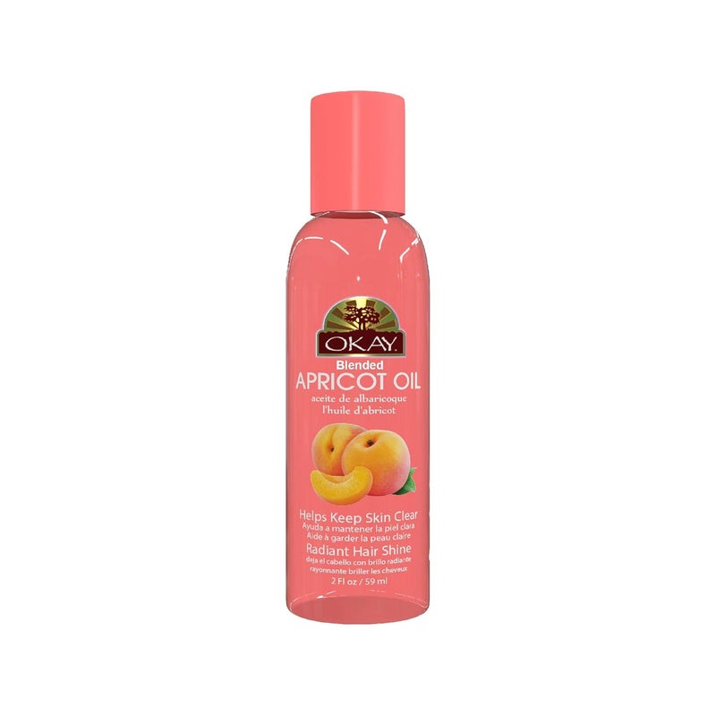 Okay  Blended Apricot Oil  For Hair and Skin  2 Ounce