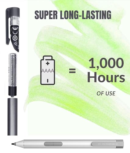 MITATTOK Active Stylus Pen for Dell 2 in 1 Laptop for Latitude Inspiron 7568 Latitude 5175 5179 7275 7410 7420 7430 7620 Computer Touchpad Stylus for Writing - Image 3
