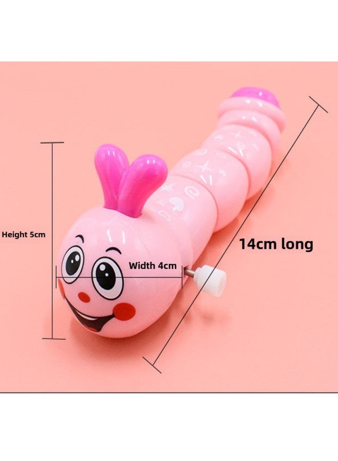 Coil Toy Winding Caterpillar Creative Cartoon Winding Jumping Bird Stall Toy Activity Gift-Color:Bird - Image 5