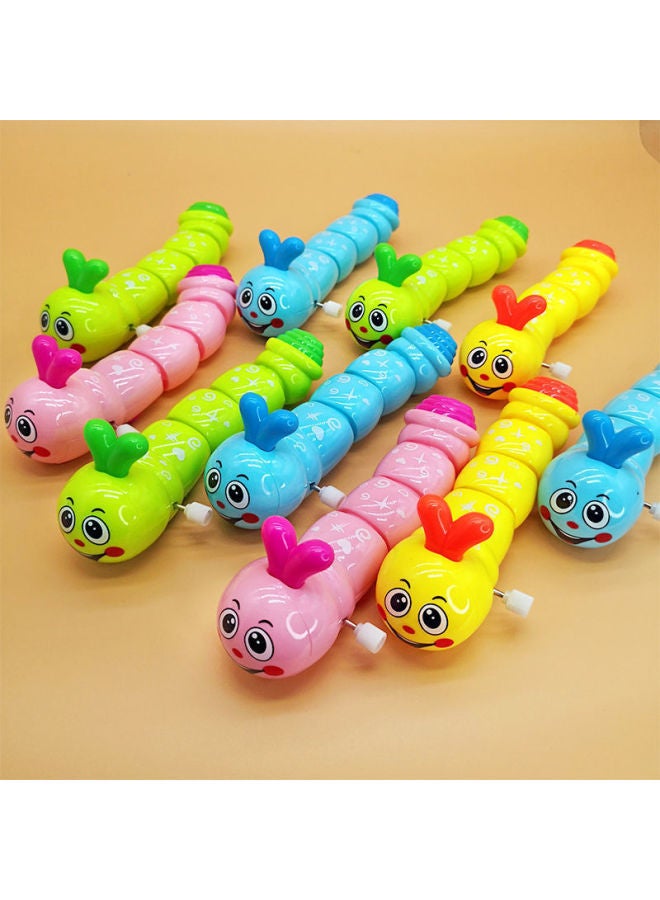 Coil Toy Winding Caterpillar Creative Cartoon Winding Jumping Bird Stall Toy Activity Gift-Color:Bird - Image 3