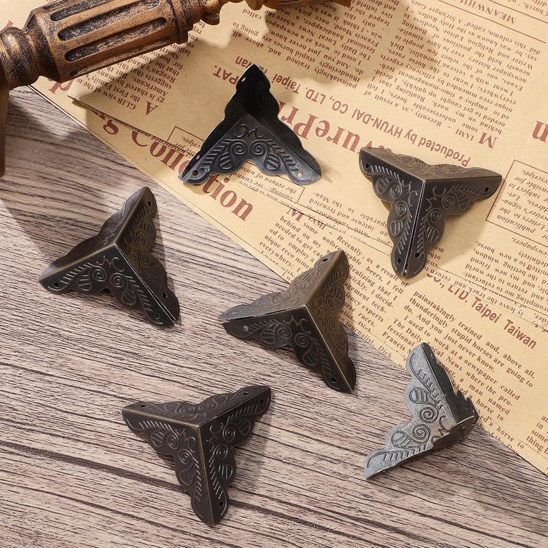 OSALADI 36pc Box Corner Guards Chest  Stair Dust Corners Edge Guards for Jewelry Box - Image 5