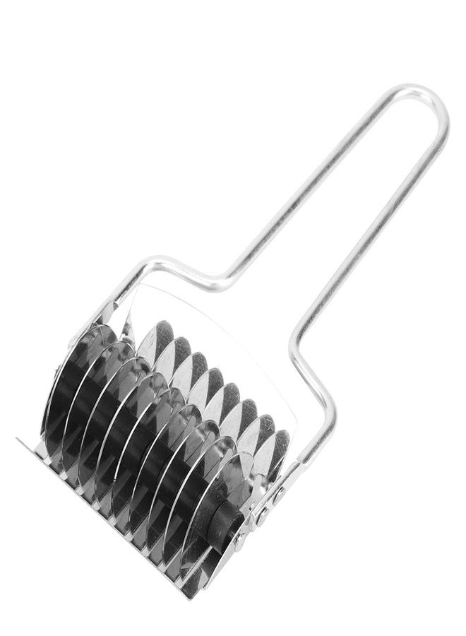 Beufee Noodle Cutter Roller, 2PCS Pasta Noodle Cutter Dough Cutter Pasta Spaghetti Noodle Lattice Rolle Kitchen Baking Tool - Image 1