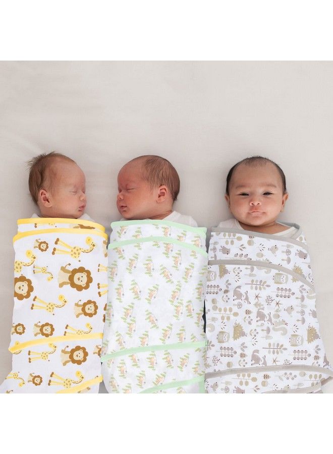 Miracle Blanket Baby Sleep Wearable Swaddle Wrap For Newborn Infant Boy Or Girl 0 3 Months Foxes - Image 4
