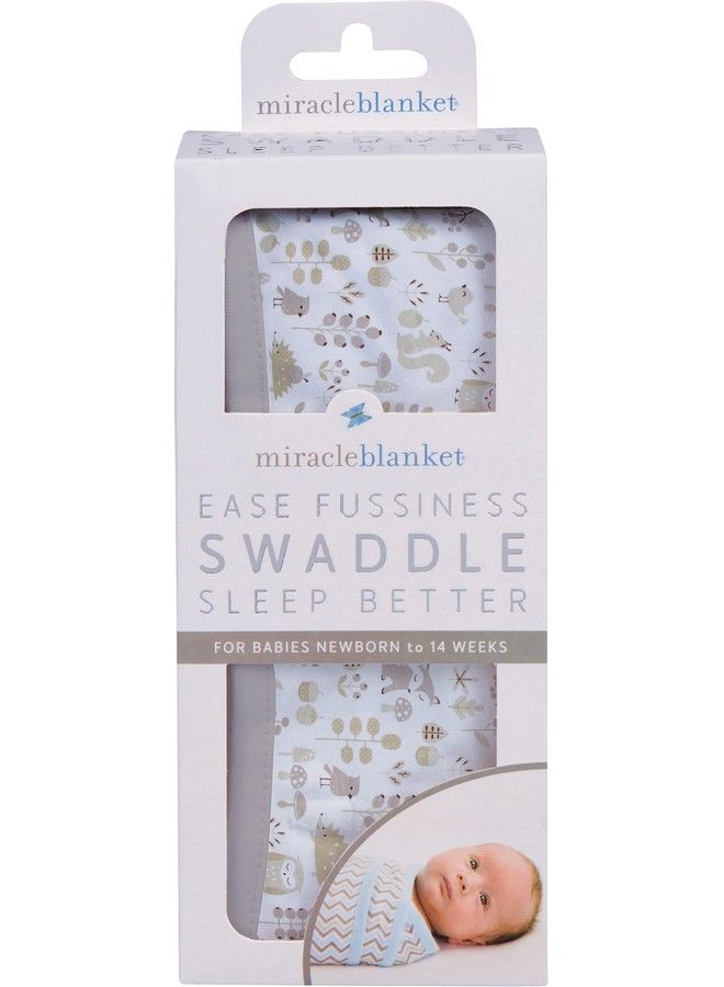Miracle Blanket Baby Sleep Wearable Swaddle Wrap For Newborn Infant Boy Or Girl 0 3 Months Foxes - Image 3