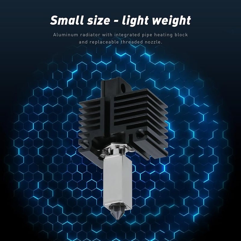 Bimetallic 0 4mm 2pcs High Flow Hotend Heating Block Upgrade for Bamboo Lab X1 X1C P1P P1S - Image 4