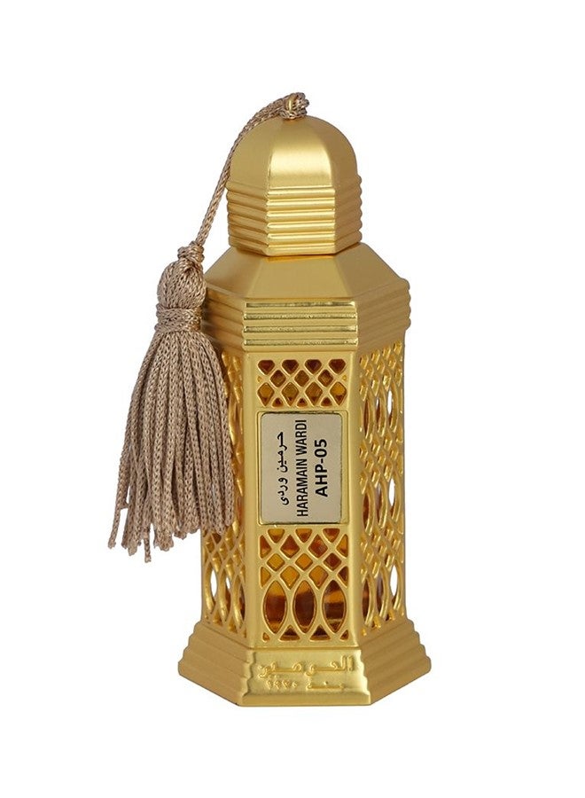 Al Haramain Haramain Oudi, Amber & Wardi Luxurious Set of 3 Concentrated Perfume Oils (12ml Each) | Long-Lasting Arabian Attar Collection for Men and Women - Image 4