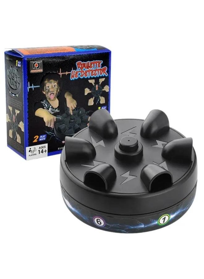 Lies Detector Six-Finger Lies Detector Finger Electric Shock Device Shock Roulette Game Electric Shock Game Tricky  - Image 1