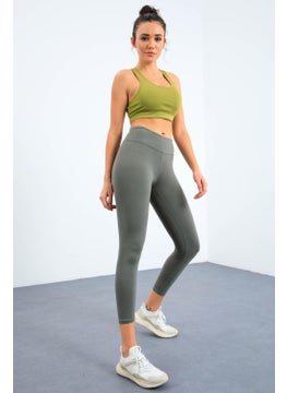 Tommy Life Çağla Women's High Waist Thermal Slim Fit Skinny Leg Leggings-94577  - Image 5