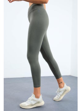 Tommy Life Çağla Women's High Waist Thermal Slim Fit Skinny Leg Leggings-94577  - Image 2