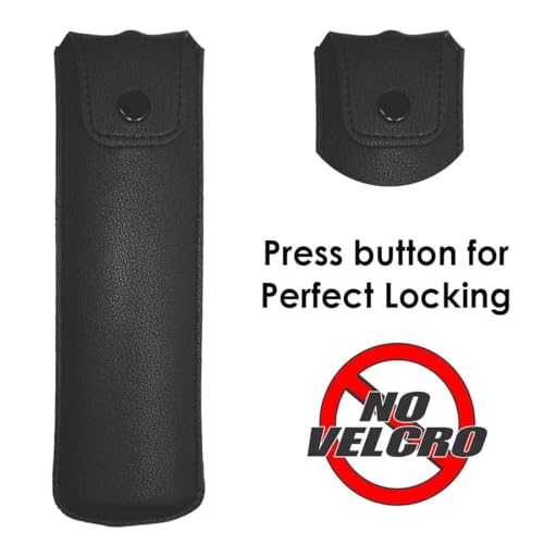 Zaoma Protective Case for Mi Led TV 4A Pro Remote Control (32" / 43" / 55") - Premium PU Leather Cover Holder, Black - Image 5
