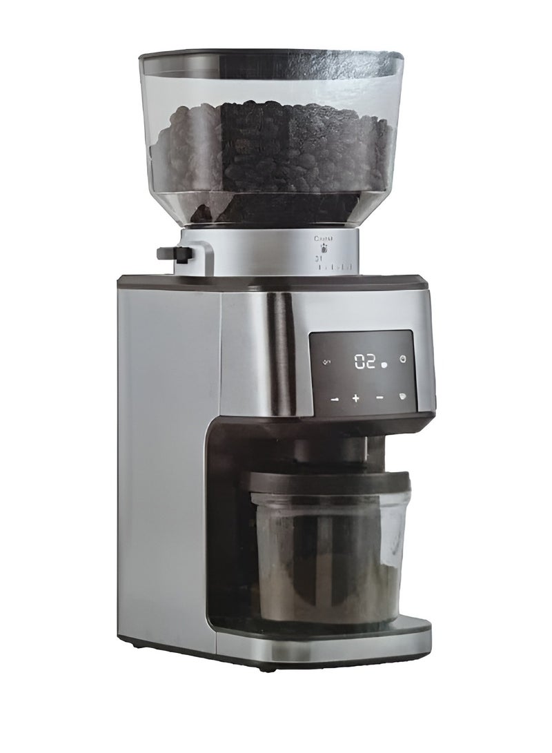 Digital Coffee Grinder 180W with Adjustable Grind Settings – Fine for Espresso, Medium, and Coarse Grinds for French Press, Drip Coffee, and More  - Image 1