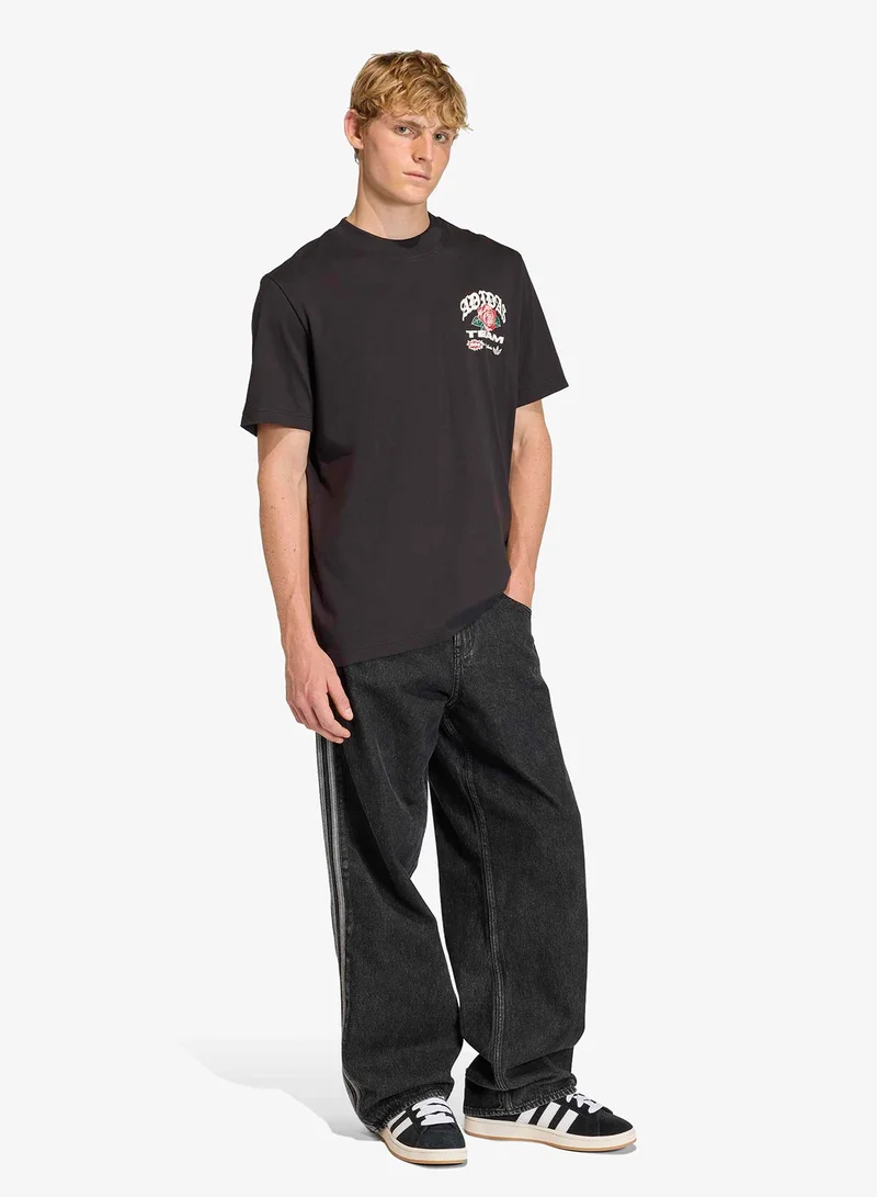 Adidas Originals BLACK Graphic T-Shirt for Men | Best Price UAE