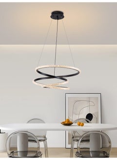 Best Power Modern Acrylic LED Chandelier Ceiling Light 6224 - 3 Lighting Levels, 90cm Adjustable Length, 110Watt, Elegant LED Lighting for Living Room, Dining Room, and Bedroom  - Image 2