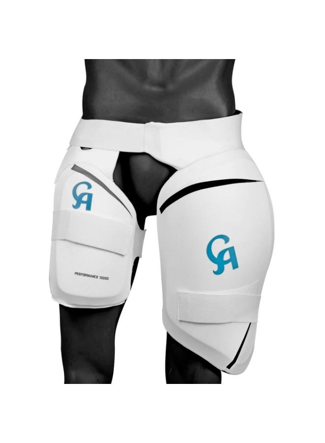 CA Performance 10000 Dual Cricket Thigh Guard Mens Right Hand (MRH) - Image 2