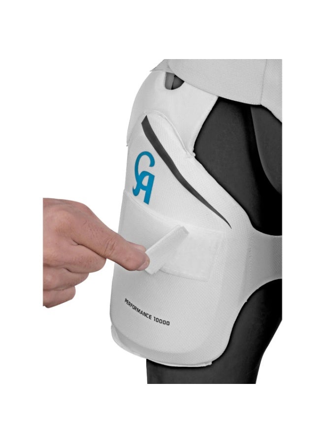 CA Performance 10000 Dual Cricket Thigh Guard Mens Right Hand (MRH) - Image 3