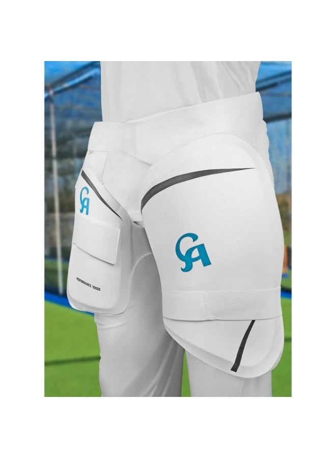 CA Performance 10000 Dual Cricket Thigh Guard Mens Right Hand (MRH) - Image 4