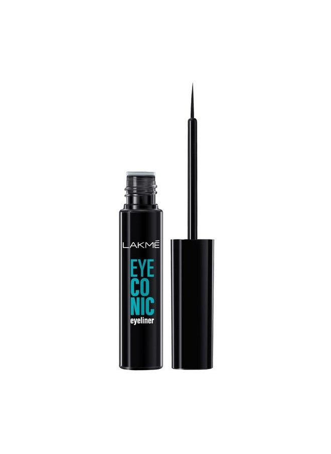 Eyeconic Liquid Eyeliner Black Matte Finish 4.5 Ml
