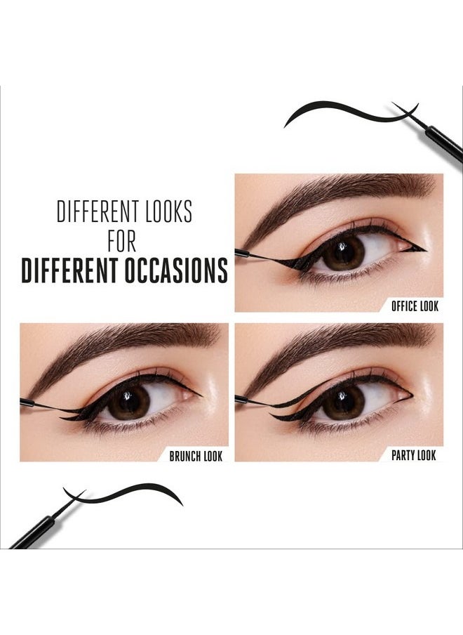 Eyeconic Liquid Eyeliner Black Matte Finish 4.5 Ml