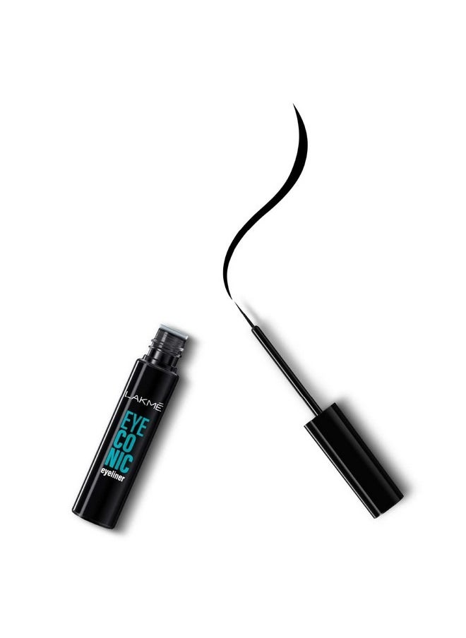 Eyeconic Liquid Eyeliner Black Matte Finish 4.5 Ml
