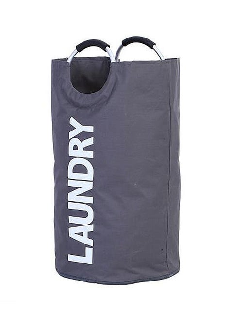 82L large laundry bag collapsible waterproof oxford cloth laundry basket with handle, collapsible dirty laundry basket (dark gray)