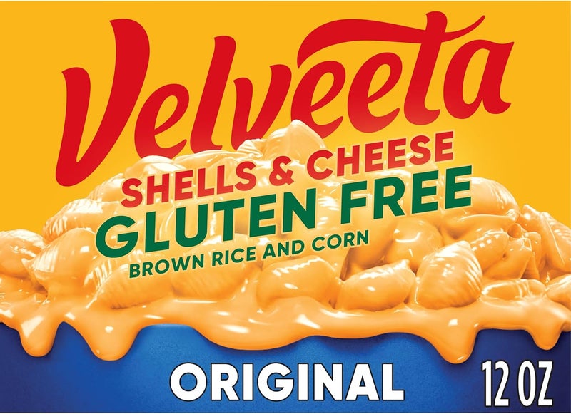 Velveeta Gluten Free Shells & Cheese, 12 oz Box - Creamy Pasta with Cheese Sauce - Image 1