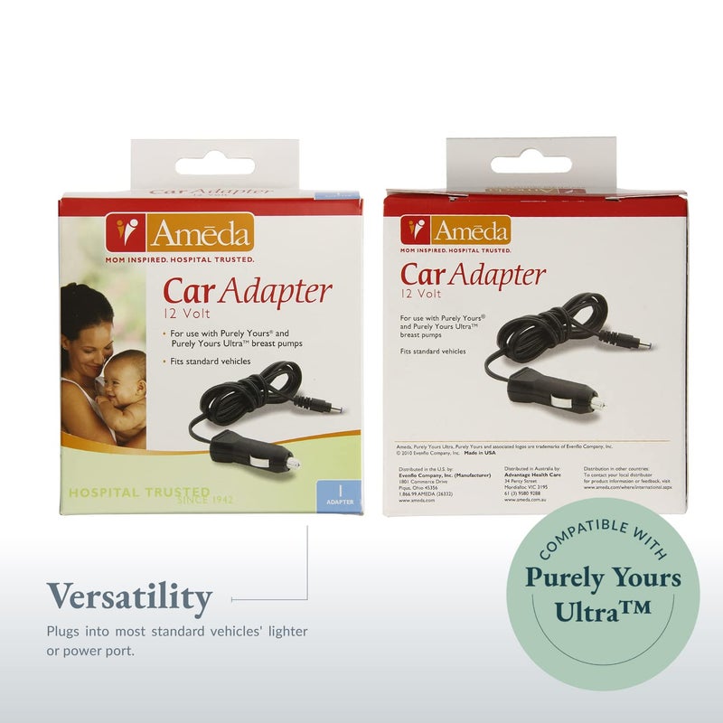 Ameda Purely Yours Breast Pump Car Adapter - Image 3